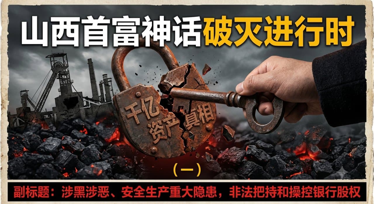 山西首富神话破灭进行时：集团高管密集落马背后的千亿资产真相（一）